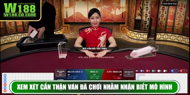 Baccarat – Trải Nghiệm Kịch Tính, Hồi Hộp Và Thăng Hoa 4 Xem xét cẩn thận ván đã chơi nhằm nhận biết mô hình